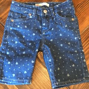 Girls Levi Bermuda shorts